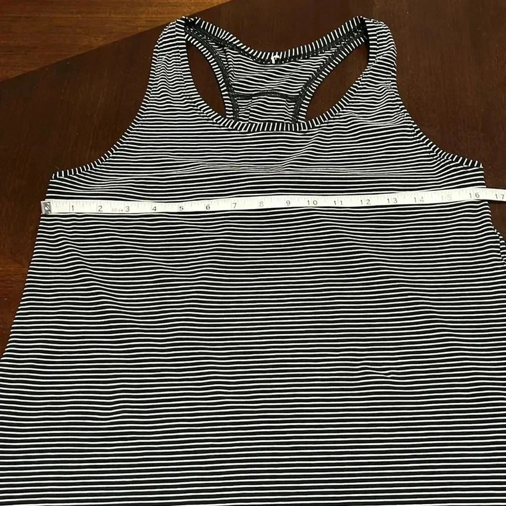 Lululemon Tank Stripped Black